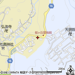 高知県高知市北秦泉寺771-66周辺の地図