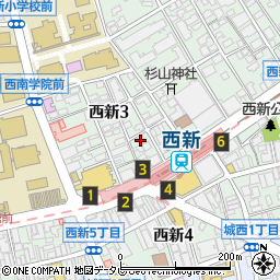 原田ダンススクール周辺の地図