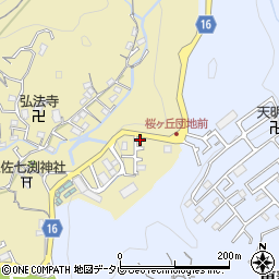 高知県高知市北秦泉寺771-5周辺の地図