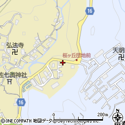 高知県高知市北秦泉寺771-24周辺の地図