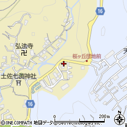 高知県高知市北秦泉寺771-3周辺の地図