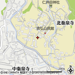 高知県高知市北秦泉寺286-4周辺の地図