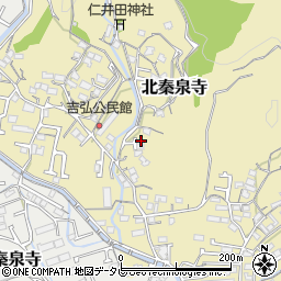 高知県高知市北秦泉寺174-2周辺の地図