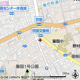 藤島学習院周辺の地図