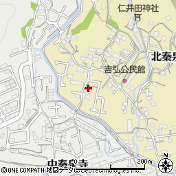 高知県高知市北秦泉寺223周辺の地図