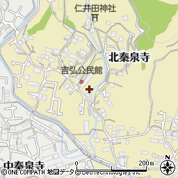 高知県高知市北秦泉寺291-1周辺の地図