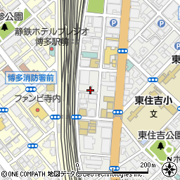 ポラリスＣＯＺＹ博多駅周辺の地図