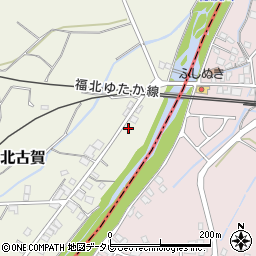 福岡県飯塚市北古賀182周辺の地図