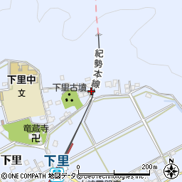 和歌山県東牟婁郡那智勝浦町下里275周辺の地図
