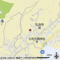 高知県高知市北秦泉寺720-11周辺の地図