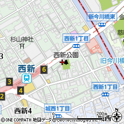 シンニホングループ新日本不動産株式会社　不動産管理事業部周辺の地図