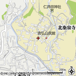 高知県高知市北秦泉寺285-7周辺の地図