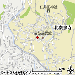 高知県高知市北秦泉寺286-1周辺の地図