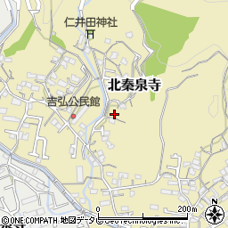 高知県高知市北秦泉寺165周辺の地図