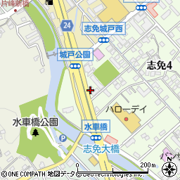 株式会社ジーワイ・オート　福岡志免店周辺の地図