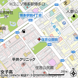 日本郵船株式会社　九州支店周辺の地図