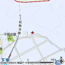 和歌山県東牟婁郡那智勝浦町下里256周辺の地図