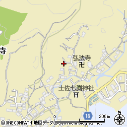 高知県高知市北秦泉寺681-23周辺の地図