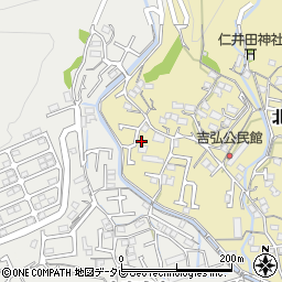 高知県高知市北秦泉寺234-4周辺の地図