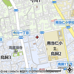鳥飼県営住宅周辺の地図