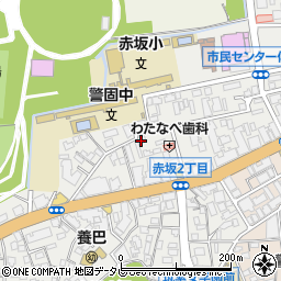 岩永商店周辺の地図