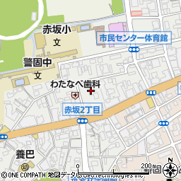 ダイアパレス赤坂周辺の地図