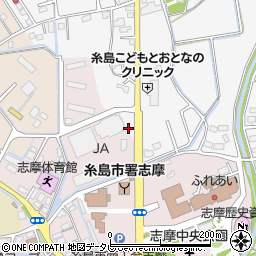 セブンイレブン志摩井田原店周辺の地図