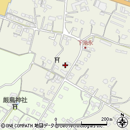 大分県中津市下池永377周辺の地図