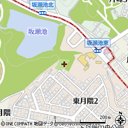 下月隈北公園周辺の地図