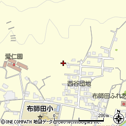 高知県高知市布師田1677周辺の地図