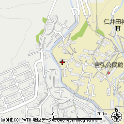 高知県高知市北秦泉寺235-10周辺の地図