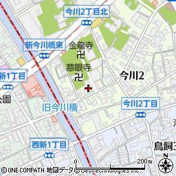 Ｆ．ＰＡＲＣ西新周辺の地図