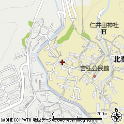 高知県高知市北秦泉寺252-5周辺の地図