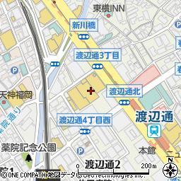ジャストカーテンＢｉＶｉ　福岡店周辺の地図