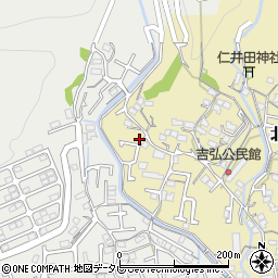高知県高知市北秦泉寺235-2周辺の地図