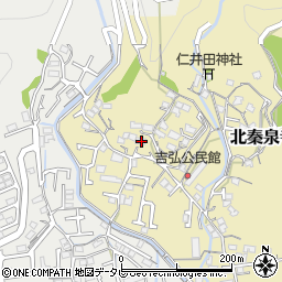 高知県高知市北秦泉寺266周辺の地図
