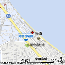 福岡市公民館　玄洋公民館周辺の地図