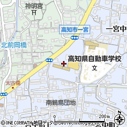 四国銀行一宮支店周辺の地図