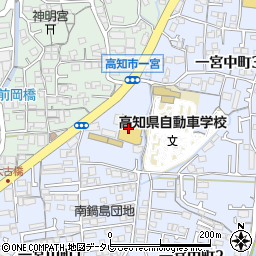 高知銀行業務用食品スーパー一宮 ＡＴＭ周辺の地図