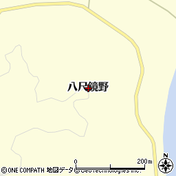 和歌山県東牟婁郡那智勝浦町八尺鏡野周辺の地図