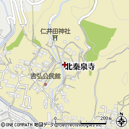高知県高知市北秦泉寺329-11周辺の地図