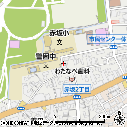 パサージュ赤坂周辺の地図