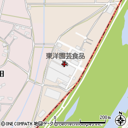 東洋園芸食品株式会社　土佐山田工場周辺の地図