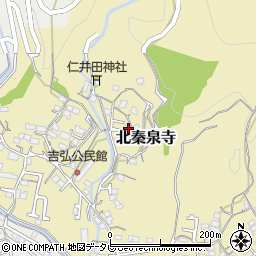 高知県高知市北秦泉寺329-20周辺の地図