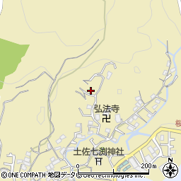 高知県高知市北秦泉寺681-15周辺の地図