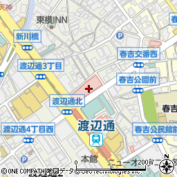医療法人福岡桜十字 桜十字福岡病院訪問介護ステーション周辺の地図
