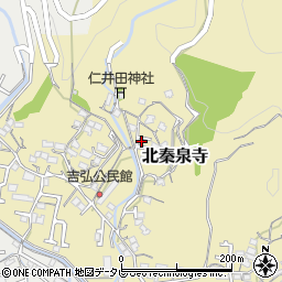 高知県高知市北秦泉寺329-4周辺の地図