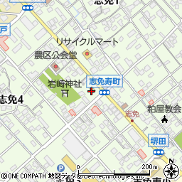ファミリーマート志免寿町店周辺の地図