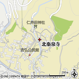 高知県高知市北秦泉寺326-4周辺の地図