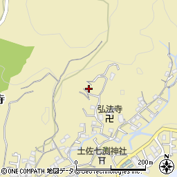高知県高知市北秦泉寺681-17周辺の地図